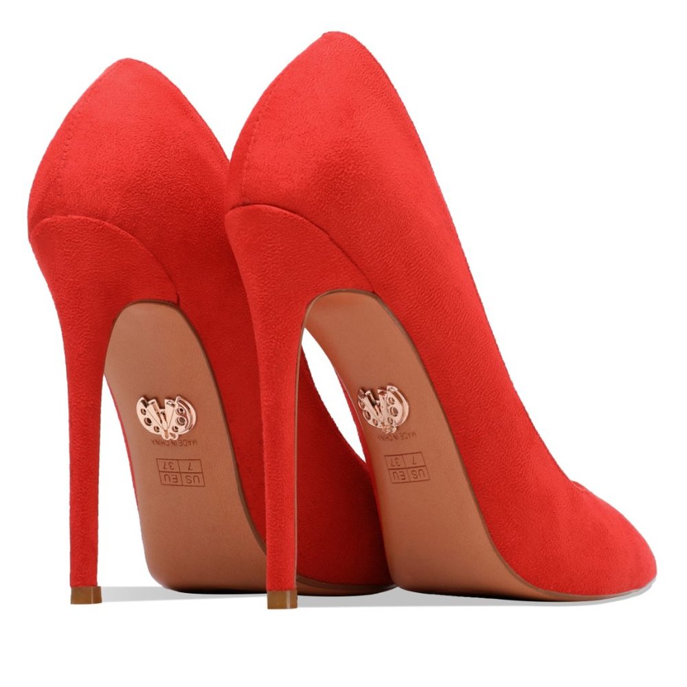 Petit Cadeau Leona - Classic and Sexy Slip on Pumps with 5" High Heels. NEW! - Picture 4 of 8